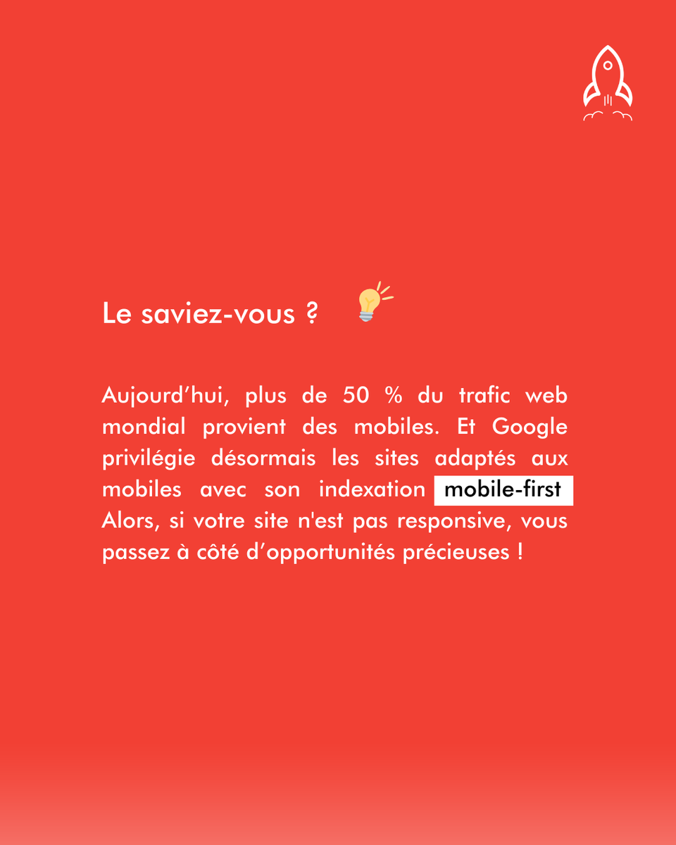 WebiloAgence's tweet image. Un site qui s’affiche mal sur mobile = des clients qui partent ailleurs ! 🏃‍♂️‍➡️ 

Aujourd’hui, plus de 50 % du trafic web vient des smartphones.  Si votre site n’est pas responsive, il freine votre croissance digitale. 
Découvrez comment arranger cela 👇
linkedin.com/feed/update/ur…
