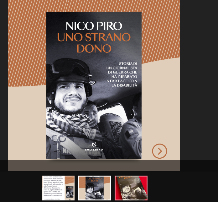ho letto il libro di <a href="/_Nico_Piro_/">Nico Piro</a> "Uno strano dono – Storia di un giornalista di guerra che ha imparato a fare pace con la #disabilità". 
Ve lo consiglio assolutamente, non solo per la dignità con cui è scritto, ma soprattutto per il suo contenuto umano e politico: