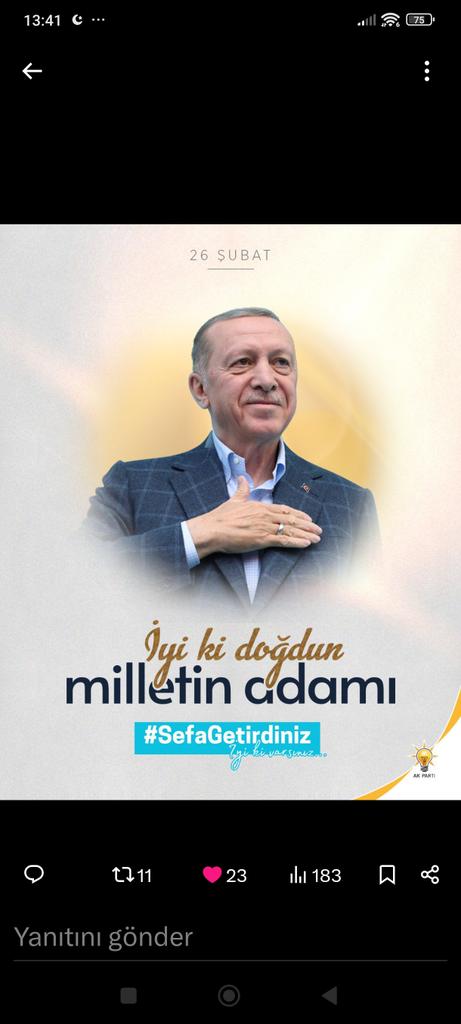 Allah hayırlı bir ömür versin