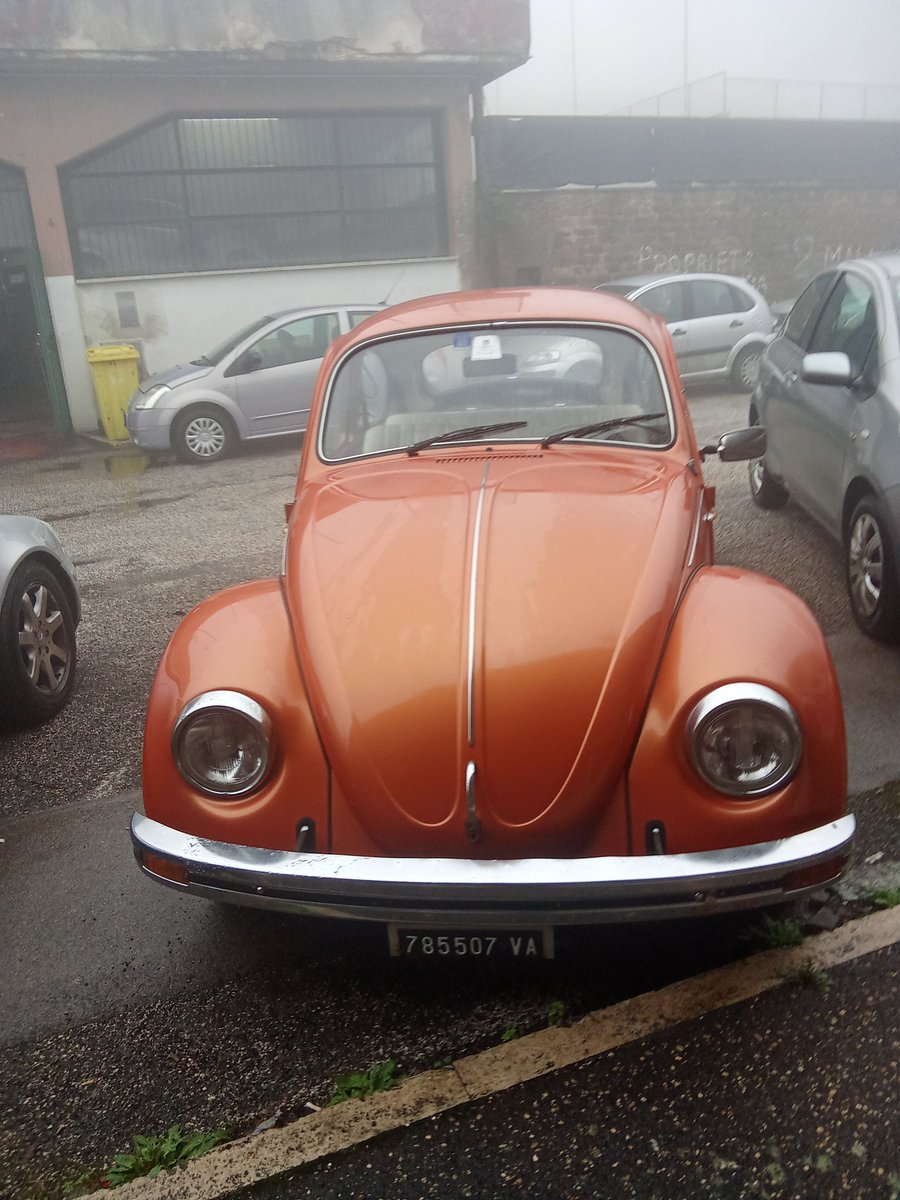 lucananni1010's tweet photo. Splendido #Volkswagen #Maggiolone #Kafer #Beetle in paese #classiccar #aircooled #boxer #carculture 🧡🧡 https://t.co/ou7Rs9kA9K