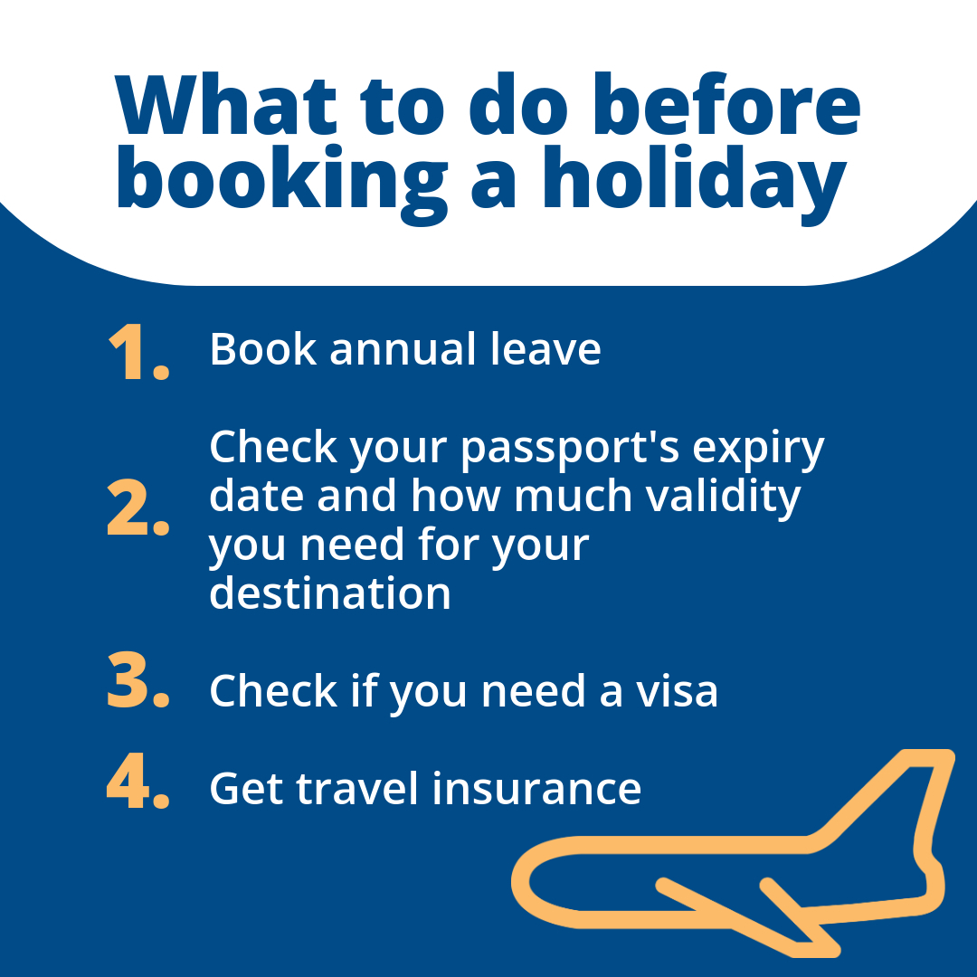 Planning your dream getaway? We have a handy checklist to help you know your rights, stay protected against the unexpected, and enjoy your holiday to the fullest. Follow this link for the full checklist: shorturl.at/0tkb5
