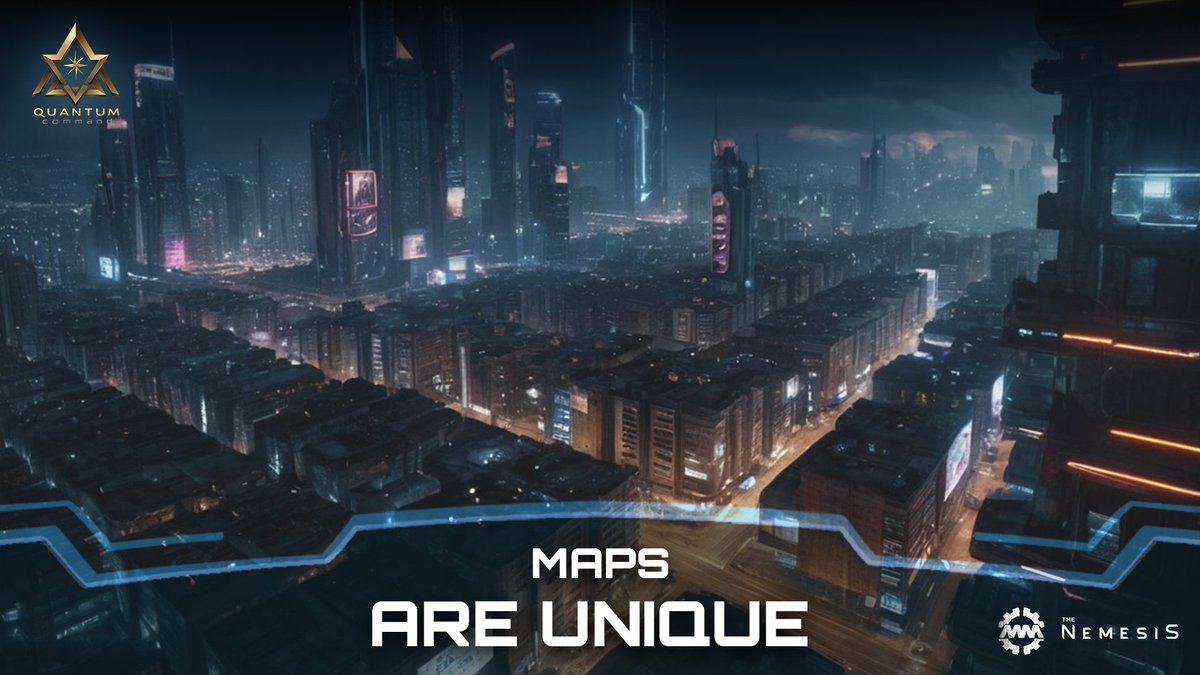🗺️ Thanks to AI, every map in #QuantumCommand is unique!

From dystopian futures to ancient civilizations, each era offers different challenges. No two battles will ever be the same!

Are you getting ready for when the game releases? 💯

#AI #Gaming #web3
