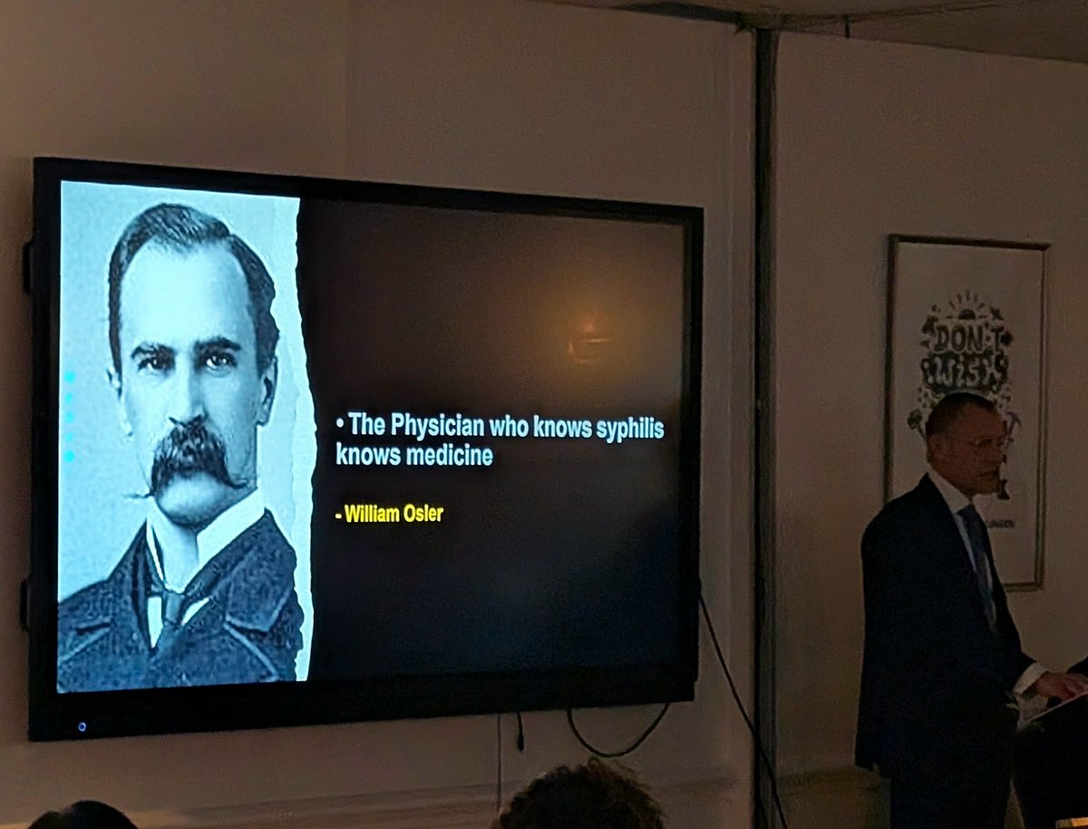 MOSUKNews's tweet photo. William Osler (1849 to 1918): "The Physician who knows Syphilis knows Medicine" #MOSUK https://t.co/yR2Dnh9EoM
