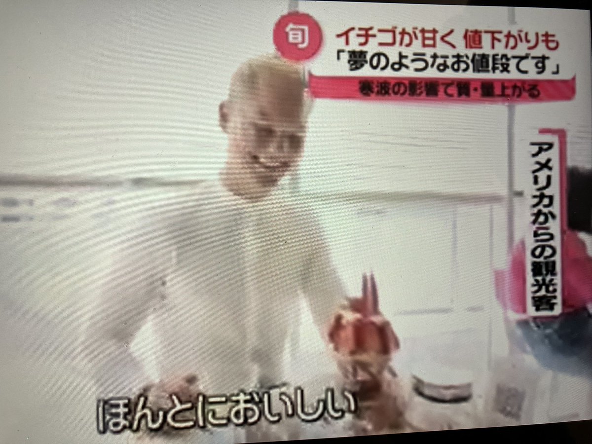 imaisachio's tweet photo. 薬💊が良く効いてるのか⑧時やのに超眠いのでYouTube今夜はお休みです　ございなさいm(_ _)m  で、一ついいニュースを🍓　😍　値段下が��たよーーー　苺狩りとか楽しみやね😊＃shorts https://t.co/ublgPclM8Q