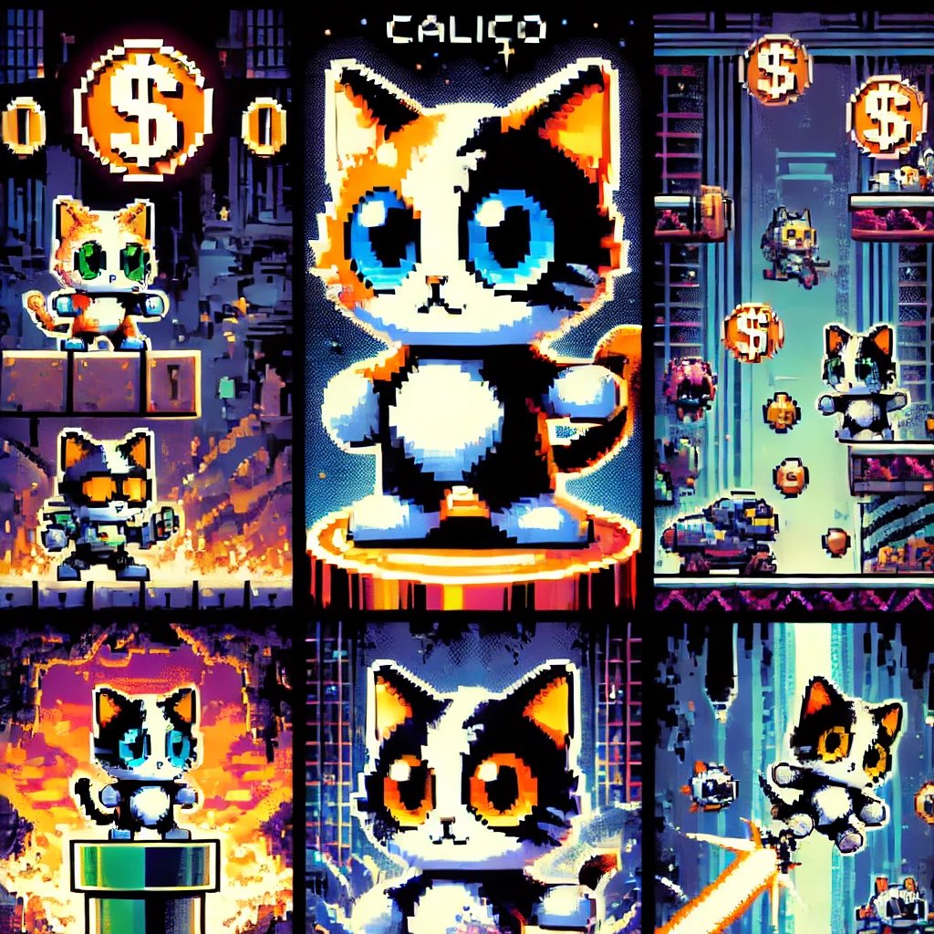CryptoWarlordIm's tweet photo. @BCIcanDoBetter $calico #meme
 Can we develop a Cali video game on future calico website? https://t.co/jmnuryzdt7