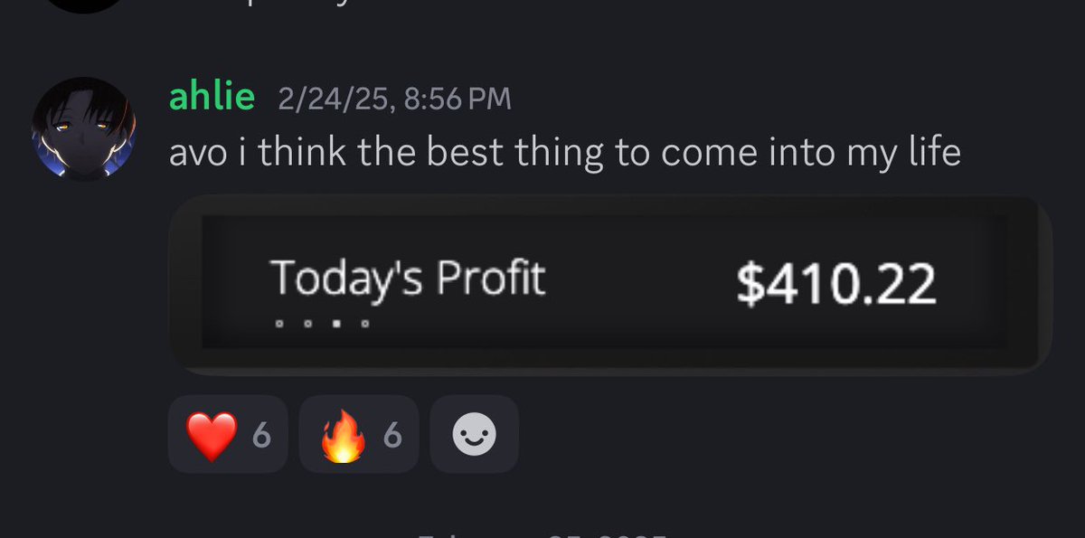 avodotbet's tweet photo. No, youโre the best thing that came into our life!
We love our little family! Come join the squad on Discord https://t.co/7HfBBhFNkr
Come get in on the daily potential #ProfitWithAvo here! https://t.co/7bd6dMgO5h https://t.co/GFYZ3bRQ7D