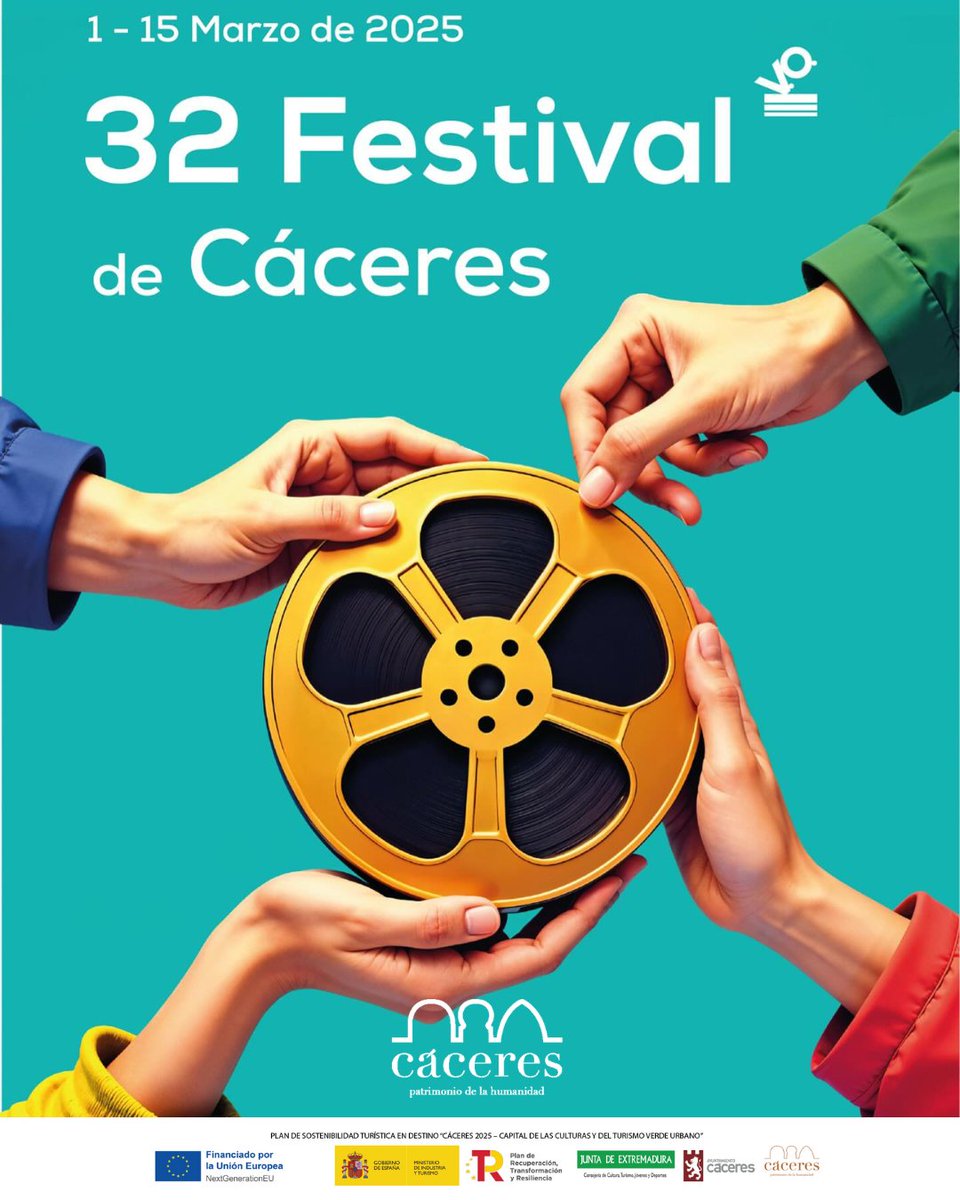 Vive la magia del cine con la 32 Edición de Cine Español de Cáceres del 1 al 15 de marzo con la mejor selección de películas nacionales en los Multicines Cáceres 🎬

Con tu apoyo estarás también ayudando a proyectos solidarios 🎗️ puesto que es un festival benéfico 💛

🤩¿Te