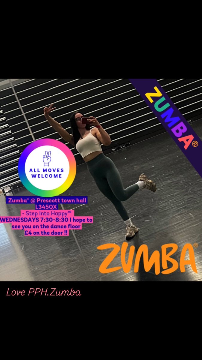 TownPrescot's tweet image. A new Zumba Class will be starting tonight at Prescot Town Hall and held every Wednesday from 7.30pm - 8.30pm. No booking required.