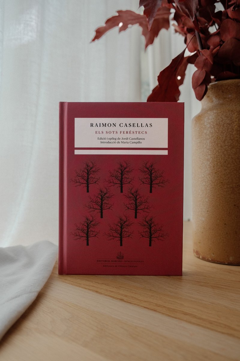🔥 Avui arriba a les llibreries la nova edició d’'Els sots feréstecs' de Raimon Casellas, un clàssic indispensable de la literatura catalana que inaugura la novel·la modernista.
