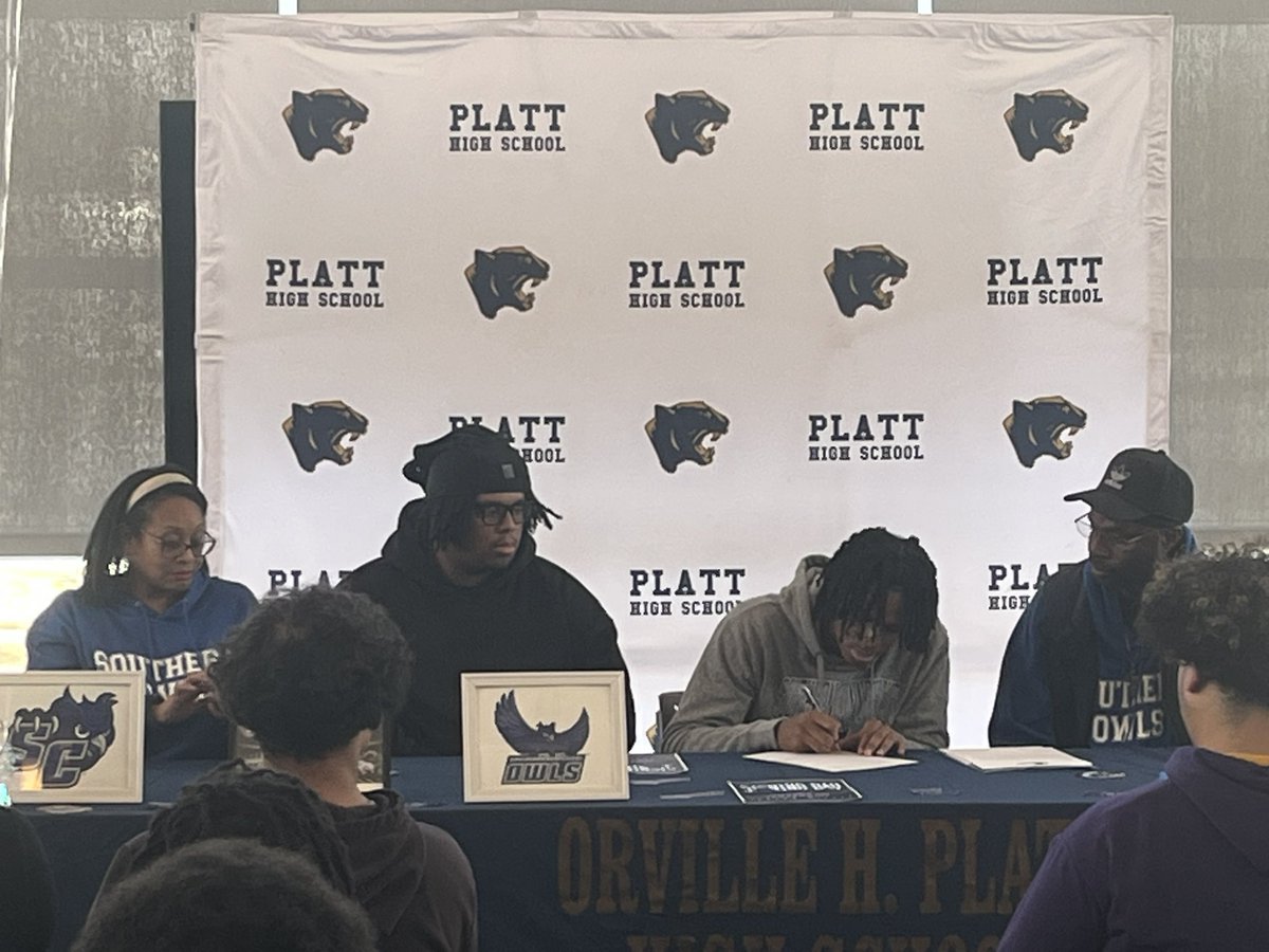 Congratulations to Jordan Miller for making his announcement to play college football at Southern CT State Univ. In the fall <a href="/Platt_Athletics/">Platt Athletics</a>