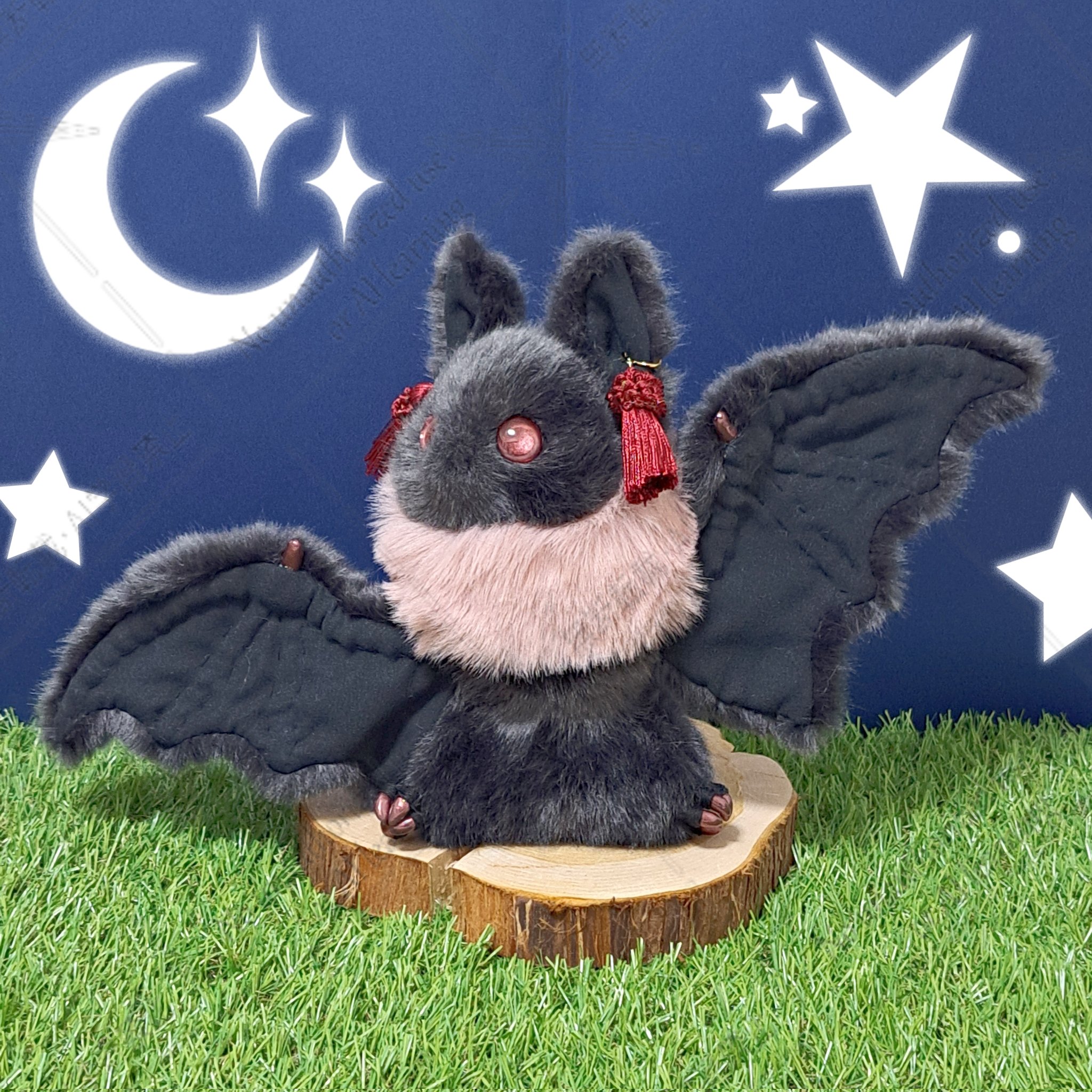 まめこの仔こうもりのぬいぐるみ