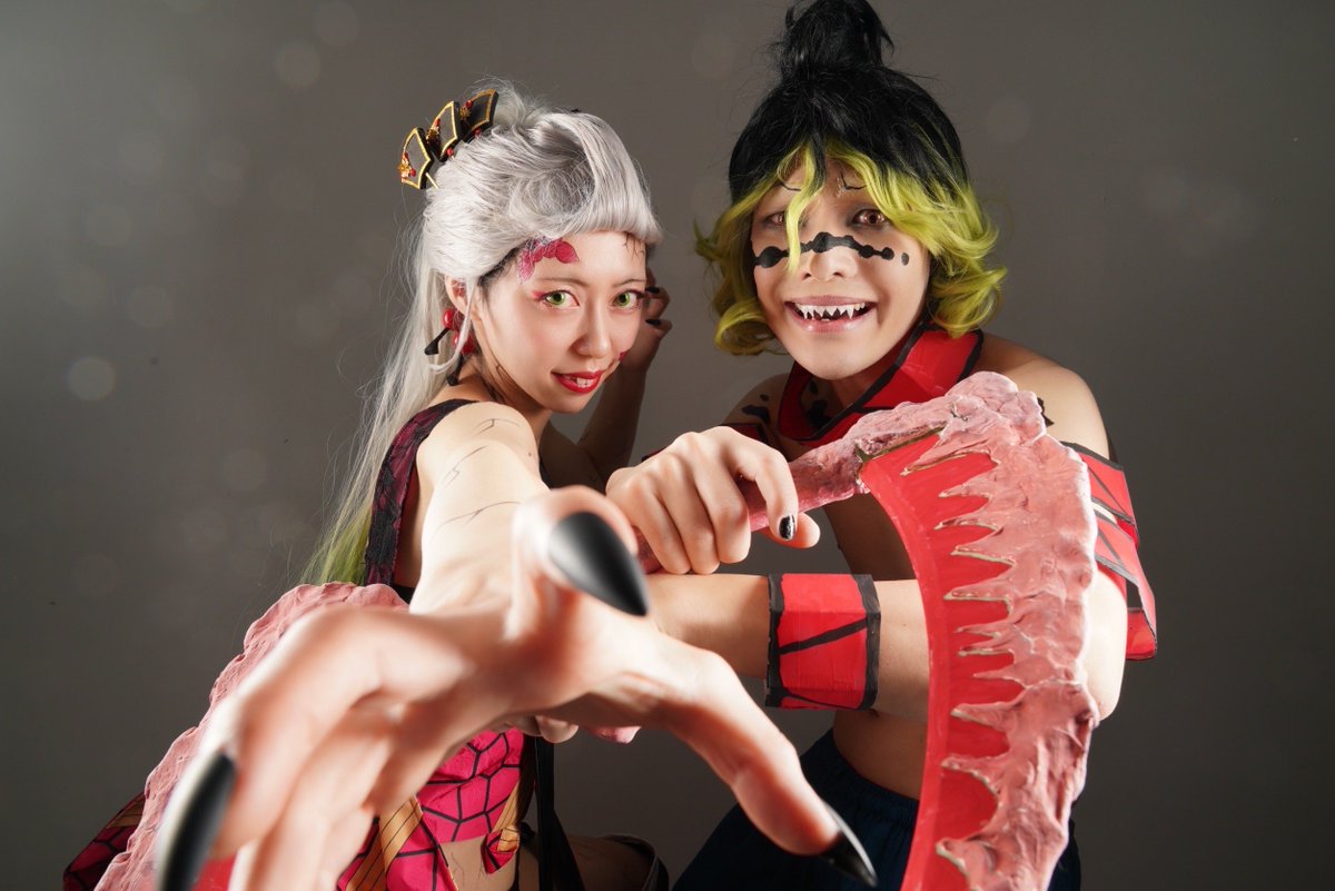 【 コスプレ 】

　　　　『  遊郭の　鬼 』

📸(<a href="/CameraRobo/">ロボ@</a> )様
妓夫太郎(<a href="/kukapara/">くかぱらじろー</a> )

#鬼滅会0223