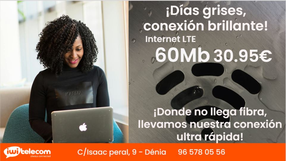 iwitelecom's tweet photo. Donde no llega la fibra, llevamos nuestra conexión ultra rápida para que sigas navegando sin interrupciones, haga el tiempo que haga. 🚀📡

📍 Consulta más tarifas aquí 👉https://t.co/TawTGl0LuR

#InternetSinLímites #ConexiónUltraRápida #SiempreConectado https://t.co/HH6u9SBy9N