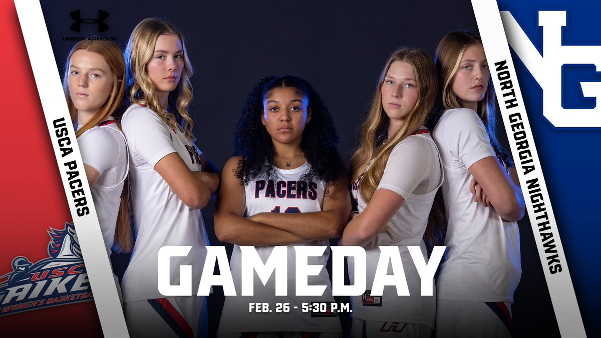 It's GAMEDAY! #PacerWBB hosts North Georgia at 5:30 p.m. Live stats and video at PacerSports.com. #PacerNation