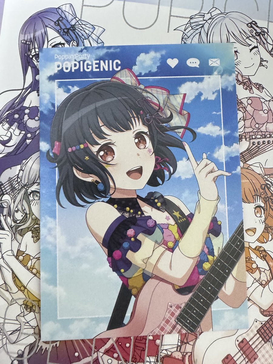 Poppin’ Party 3rd Album POPIGENIC 
封入特典カード 交換

求→有咲

譲→りみ

郵送、ポピパの新学期などで交換できます。
お気軽にご連絡ください！