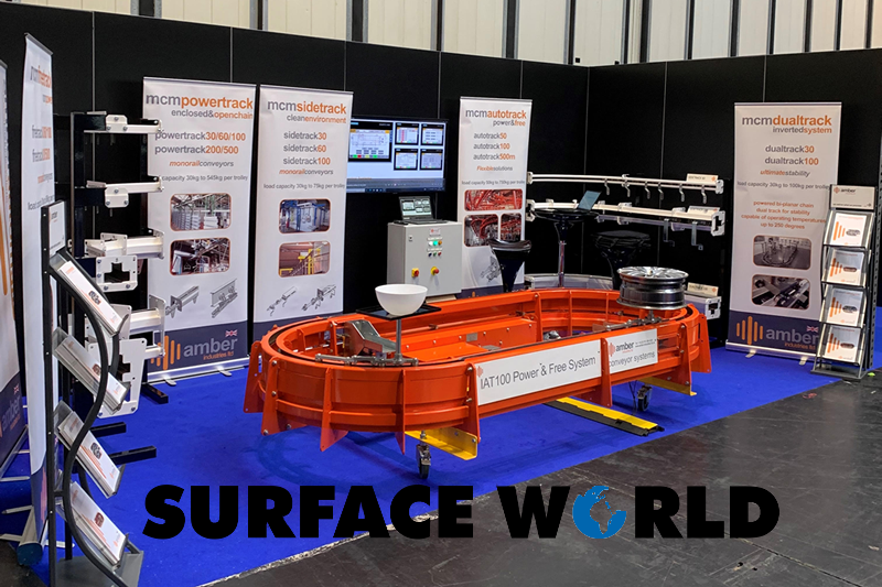 Amber Industries on Stand G10N at Surface World, NEC Birmingham 26th/27th Feb - Click the link below for your visitor pass register.visitcloud.com/survey/1vgcgpp…

#AmberIndustries #Conveyors #ConveyorsSystems #PalletSystems #GravityConveyors #PoweredConveyors #BeltRollers #LineshaftConveyors