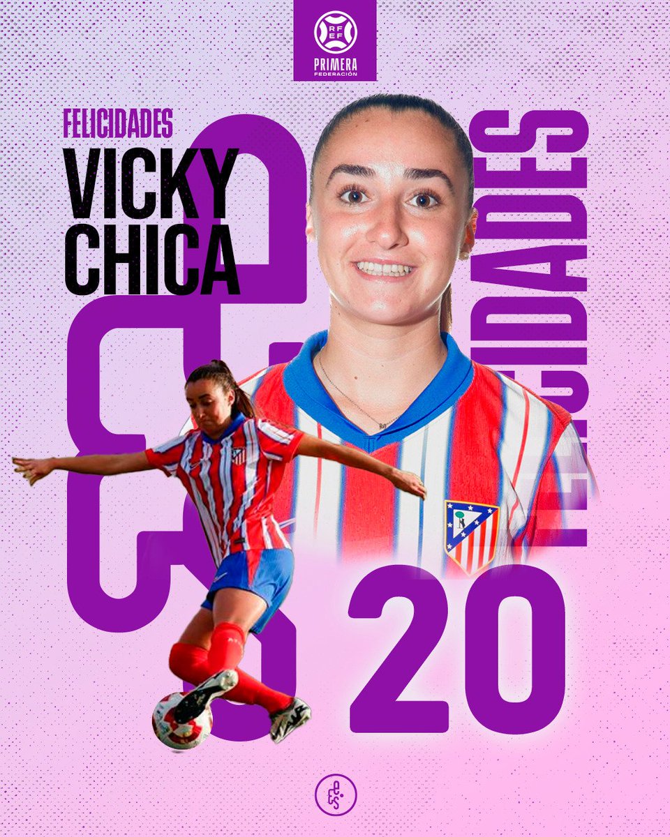 🎂 ¡Hoy es el cumpleaños de nuestra jugadora Vɪᴄᴋʏ Cʜɪᴄᴀ !

¡La familia Emartsoccer te deseamos que pases un precioso día! 🤗

¡Felicidades <a href="/vickychica_/">vicky</a> ! 🥳

#emartsoccer #emartsoccerfem #ligafemenina #futfem #futbolfemenino #cumpleaños