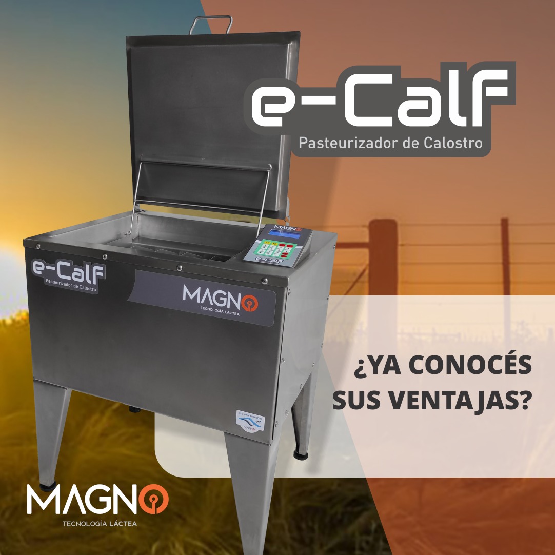 ¡Conocé el  e-Calf! 🐄 El equipo que simplifica el descongelado y pasteurizado del  calostro para garantizar la mejor nutrición desde el primer día.

💻 magno.ar
📩 info@industriasmagno.com.ar
📲 +54 9 3534 23-7379