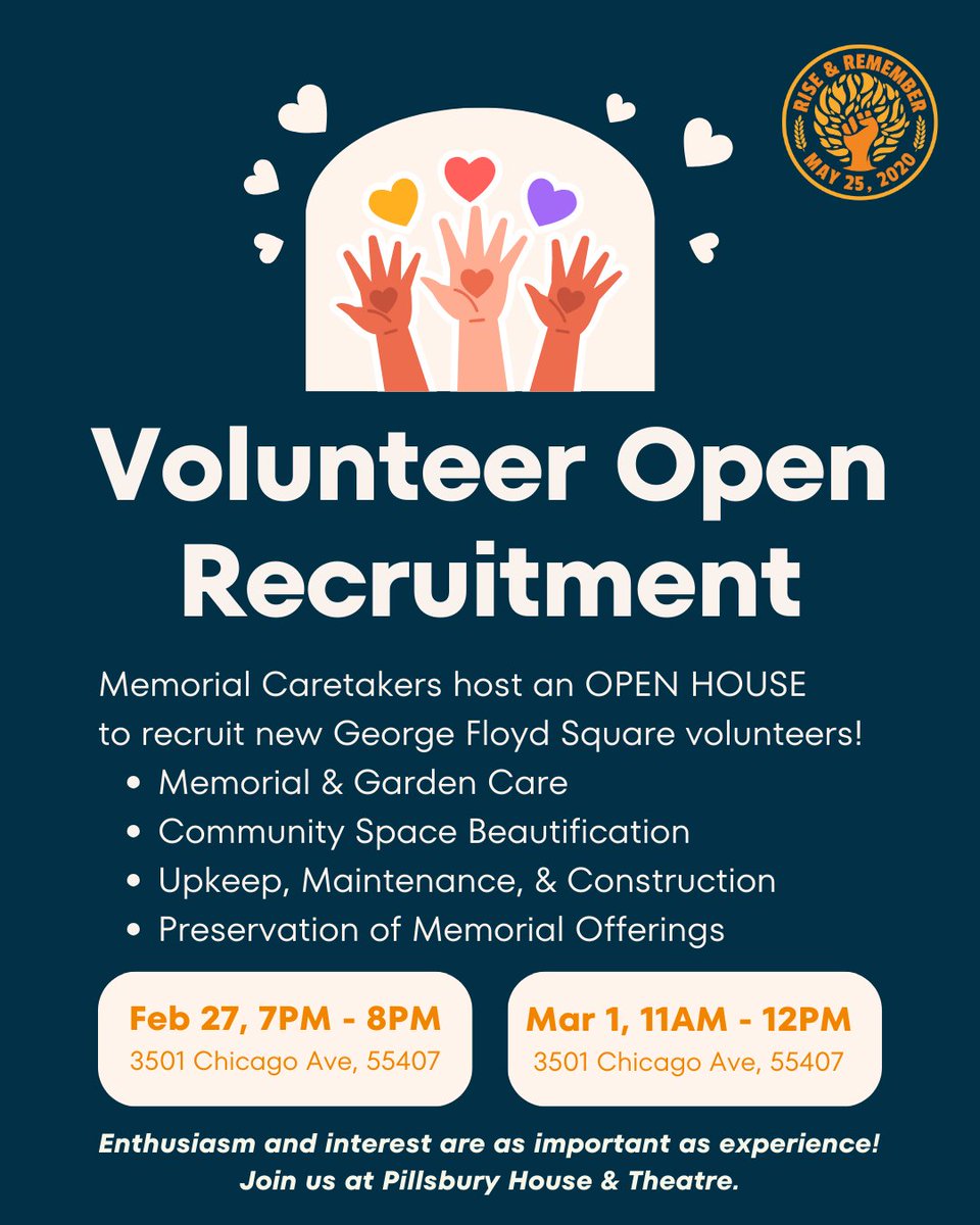 Join Us Today! Community Press Conference at 9 AM Today. Rise &amp; Remember presents for the People's Way this evening. Memorial Caretakers host volunteer recruitment hours on Thurs. and Sat. The City Council votes on the Mayor's veto of a pedestrian plaza. - mailchi.mp/5fda4f0a1436/j…