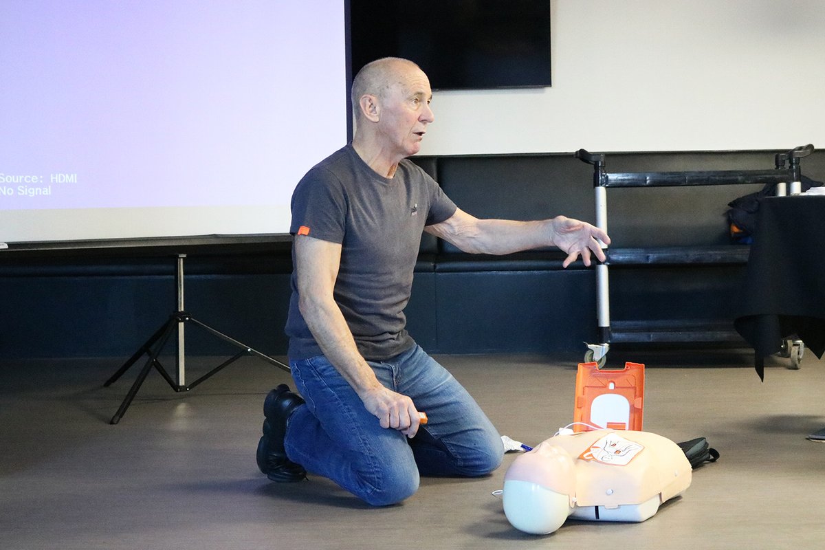 Bristol Rovers CT (@bristolroversct) on Twitter photo ๐ Simon Brookes from 'Defibs 4 Bristol' recently visited The Memorial Stadium to give all of the <a href="/Official_BRFC/">Bristol Rovers</a> stadium staff some free cardiac and defib training.
Thank you Simon, for giving up your time and for your continued work to keep our community safe! ๐ ๐ Simon Brookes from 'Defibs 4 Bristol' recently visited The Memorial Stadium to give all of the <a href="/Official_BRFC/">Bristol Rovers</a> stadium staff some free cardiac and defib training.
Thank you Simon, for giving up your time and for your continued work to keep our community safe! ๐