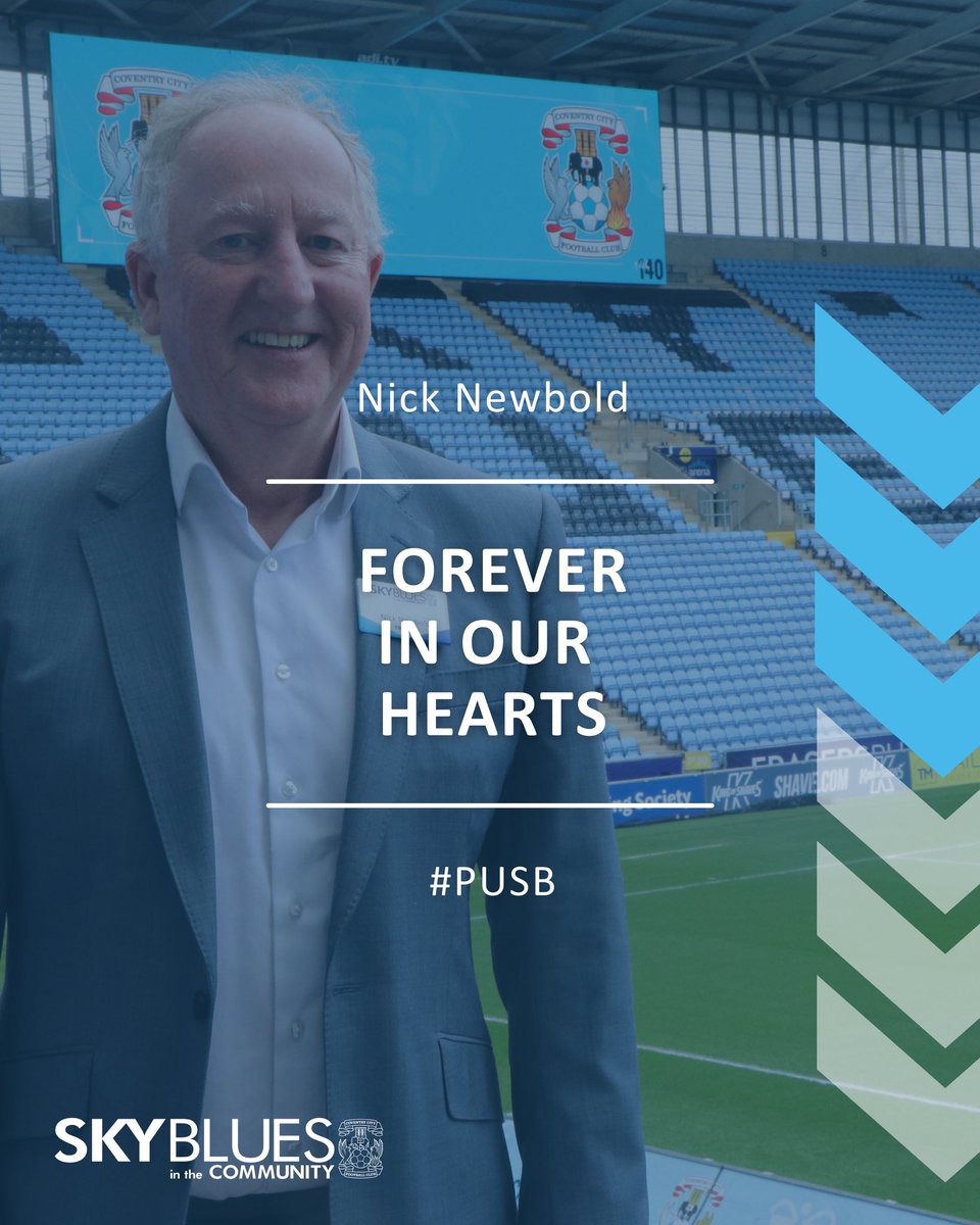 SBitC_CCFC's tweet image. It is with deep sadness and regret to report the sad passing of our friend and chair of trustees Nick Newbold 🕊️

A life-long @Coventry_City supporter and servant and friend to many across Coventry and beyond, whose advice, guidance and support will be greatly missed.

Our…