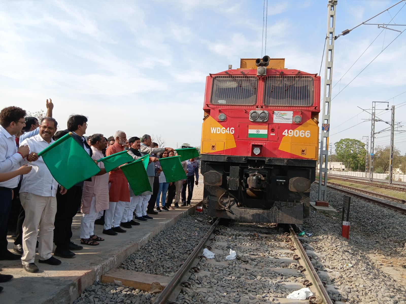 Indian Railways 1st Exclusive Container Rail Terminal (ECRT) inaugurated at Unjha, Gujarat