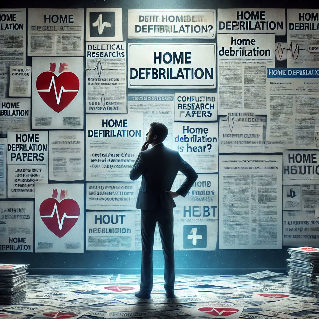 ffsemeraro's tweet image. #Home #Defibrillation Neverending story #HotTopic #Debate #Ongoing #AI #Rescue 

The question arises spontaneously when seeing so many supportive comments about home defibrillation. What evidence do you have to support this approach? Are you sure, or do you have other objectives?