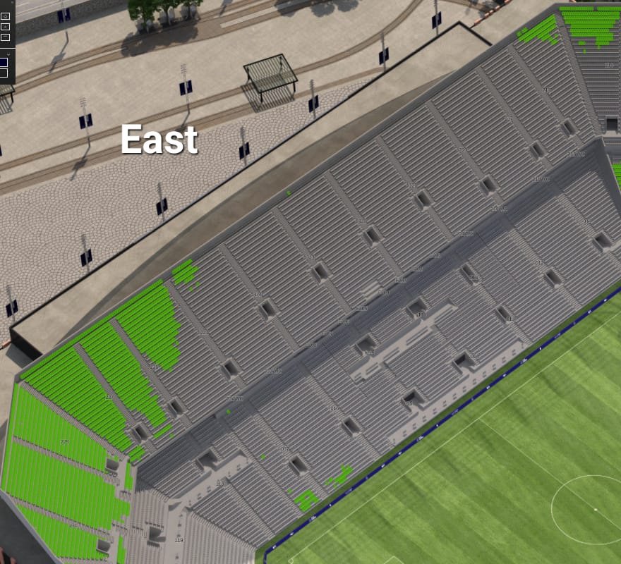 HFOTC1878's tweet image. All season tickets left in each stand at Bramley Moore after todays tenure sales for anyone who hasn&apos;t bought theirs yet 💺

Not much left in the South now, loads went in a minute today so be quick when you get your chance! 🙏🏻🔵 
#Everton #BramleyMoore