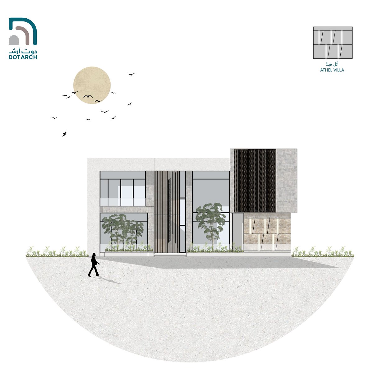 DotArchStudio's tweet image. أثــــل فـــيـــلا | ATHEL VILLA 

الرياض - المملكة العربية السعودية
624م2 

 لطلب التصميم: ⁦linktr.ee/Dotarch⁩

⁦Pr@dotarch.design⁩ 
0537288363

⁦#DotArch⁩ ⁧#دوت_آرش⁩ 
#فيلا_سكنية #تصميم