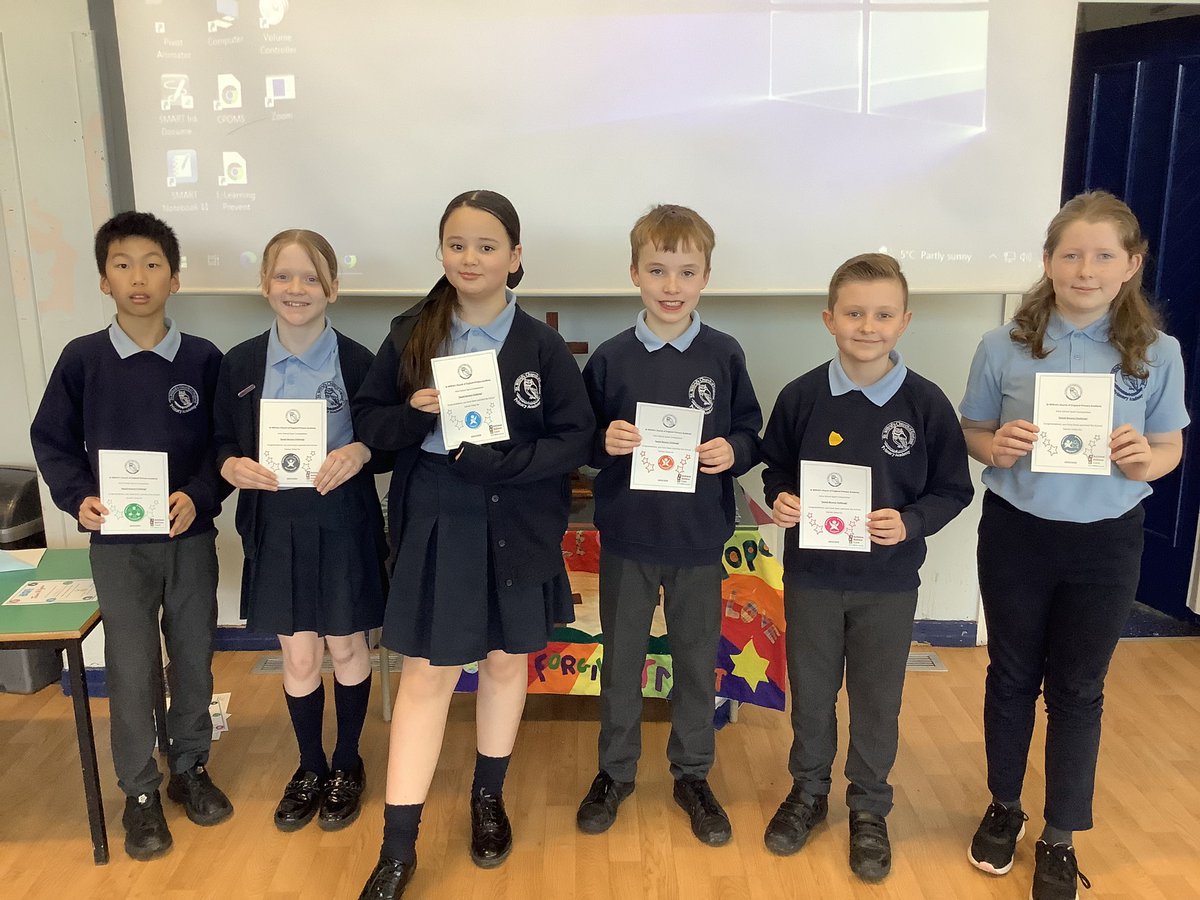 Well done to our Y6 'Speed Bounce Challenge’ intra award winners! #Determination #Honesty #Passion #Respect #SelfBelief #Teamwork