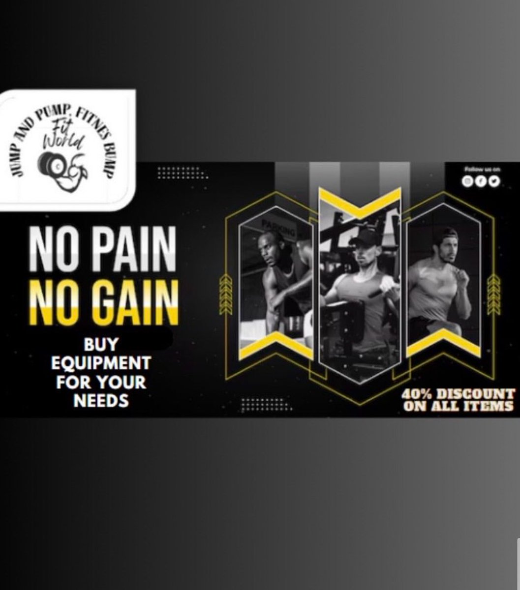 Fitworld00901's tweet photo. Need some gadget for your training?
Now there's a huge discount on all our equipment in the shop.
If you want to stay fit come and meet to reward this wonderful offer!!
💯💪💪

#gym #equipment #offer #amazing #fitworld https://t.co/orBet16xk5