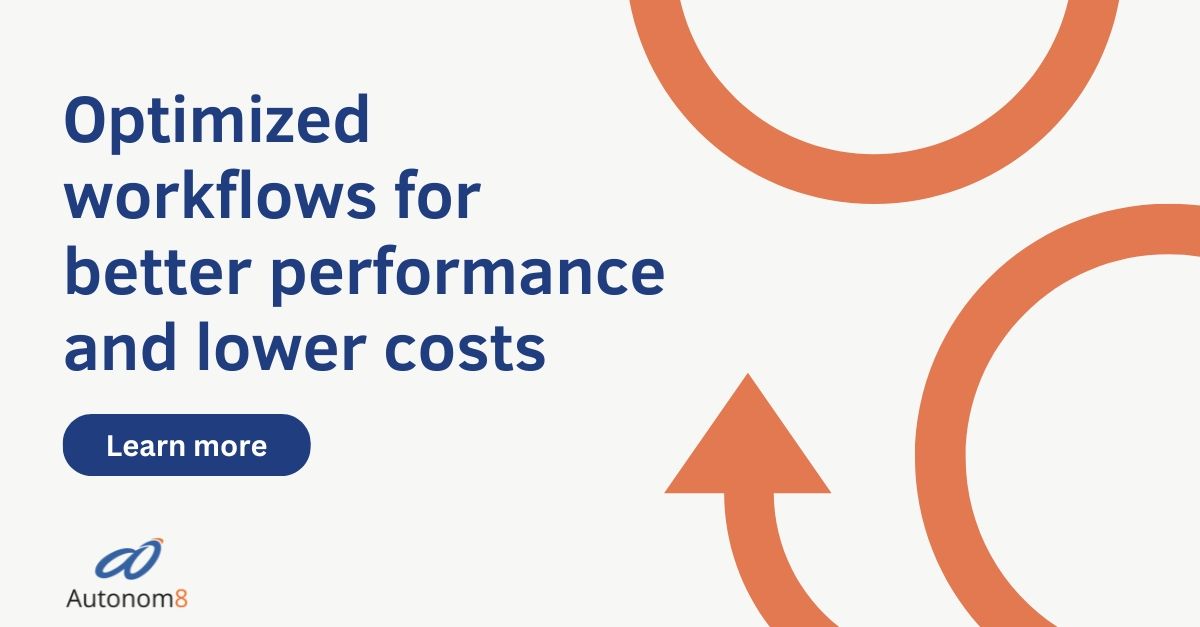 Autonom8’s Efficient Frontier intelligence optimizes workflows to balance performance and cost. This ensures businesses scale efficiently while maintaining the highest levels of security.

Learn more: autonom8.com
