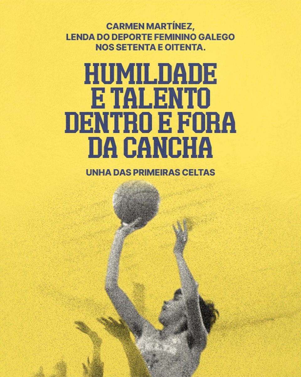 Faite xa con preciosidade de suadoiro para lembrar a toda unha lenda do baloncesto vigués 💛💙

🛍️ bit.ly/SuadoiroCarmen… 🛍️