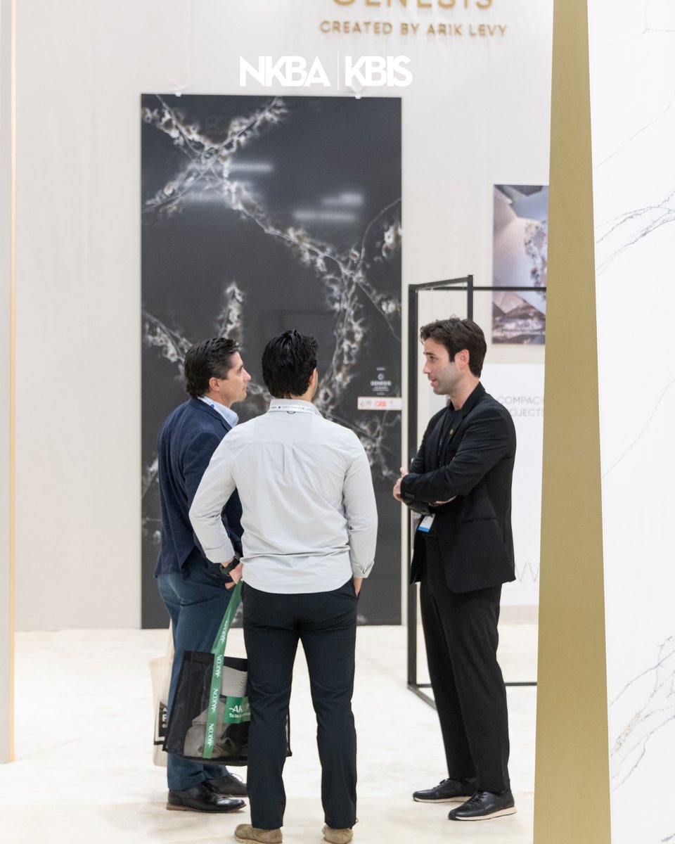 COMPACsurfaces's tweet image. ¡@KBIS has started! ✨

Our team has arrived with full energy to present the most innovative collections in sustainable and high-design surfaces.

#COMPAC #KBIS2025 #InteriorDesign #Kitchen&amp;amp;Bath #Innovation