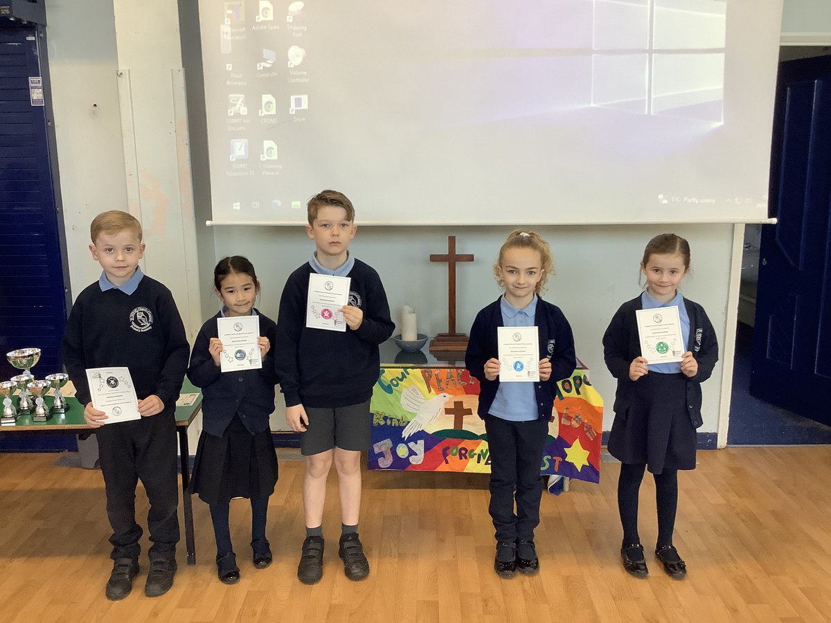 Well done to our Y3 'Speed Bounce Challenge’ intra award winners! #Determination #Honesty #Passion #Respect #SelfBelief #Teamwork