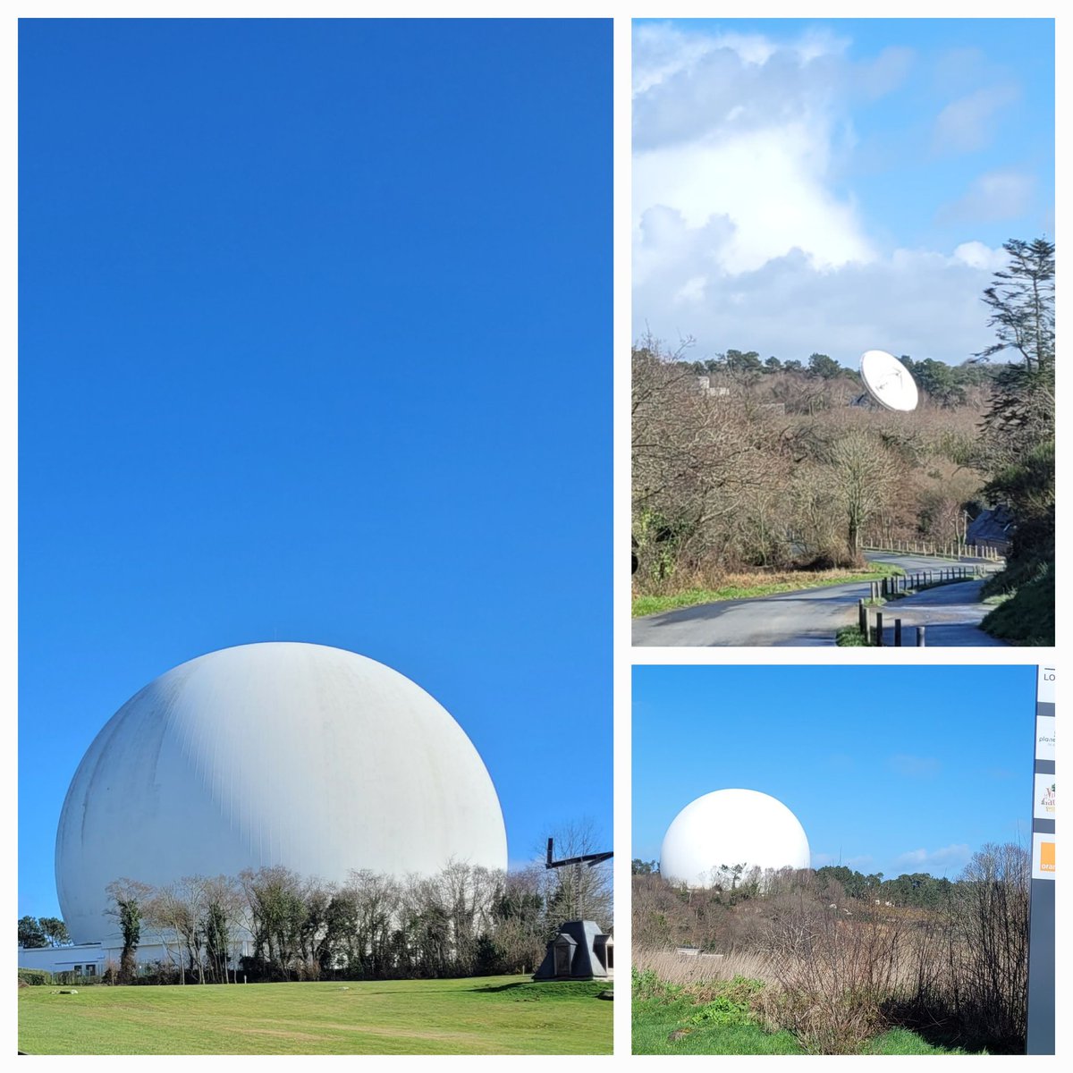jlouisrondeau's tweet photo. La fierté @Orange est aussi son patrimoine historique des transmissions transcontinentales comme ici le #Radome @Citedestelecoms de @pleumeurbodou en @regionbretagne https://t.co/yN6f9Tht8t
