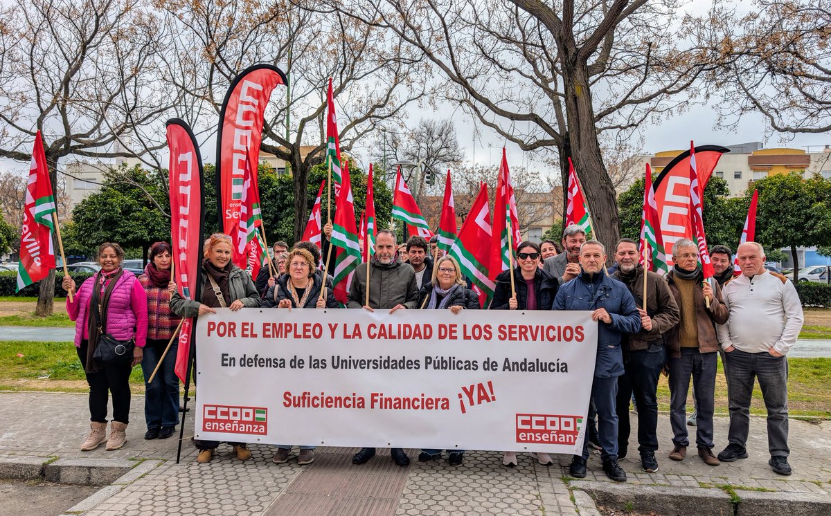 CCOO PTGAS UNIVERSIDAD DE SEVILLA tweet media