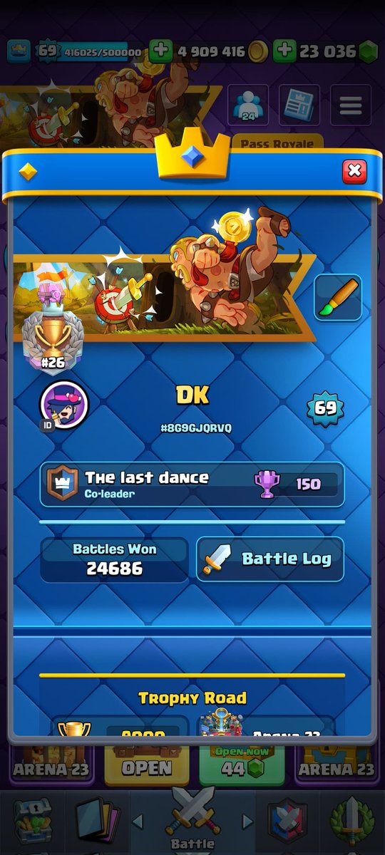 Griffith11x's tweet image. 🎁 Giveaway 🎁

 🎫 3 Pass Royale 
👬  3 × friend link

Rules

🔮 Like + rt
🔮 Follow @DK_CRIND @Griffith11x
🔮 Subscribe to our YT and send proof : 
youtube.com/@clashforfun511 

youtube.com/@akadkroyale55…

Ends in 6 days 💝💝 
#GiftedBySupercell