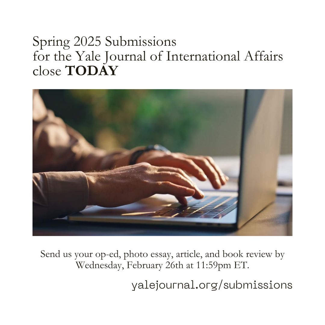 Yale Journal tweet media