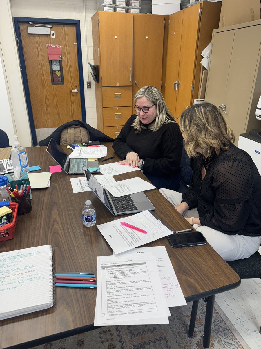 Sage Patel (@eas_coach_ftps) on Twitter photo Grades 3-5 Math teachers engaged in a powerful professional learning session on NJSLA! Focused on scoring with rubrics, using evidence statements, and implementing routines like Stronger & Clearer and Decide & Defend to deepen student learning.<a href="/MathCoachCheryl/">CoachingThatCounts (she/her/hers)</a> <a href="/EASRomero_FTPS/">Greg Romero</a> Grades 3-5 Math teachers engaged in a powerful professional learning session on NJSLA! Focused on scoring with rubrics, using evidence statements, and implementing routines like Stronger & Clearer and Decide & Defend to deepen student learning.<a href="/MathCoachCheryl/">CoachingThatCounts (she/her/hers)</a> <a href="/EASRomero_FTPS/">Greg Romero</a>