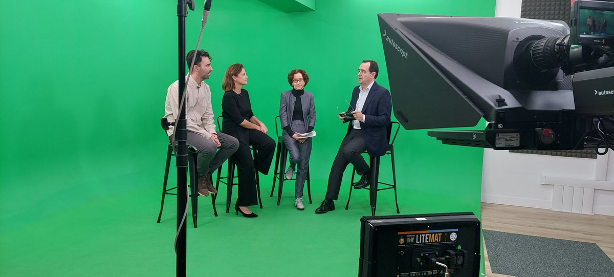 speexx_Spain's tweet image. 📹 Del idioma a la empatía: ayer hablamos de la 🗣️ Comunicación Intercultural Profesional con Jose Miguel Caras, Renata Dutra, Raquel Gil y Daniel Redondo en las instalaciones de @HiVIP_VP, fruto de nuestra alianza con el GREF.