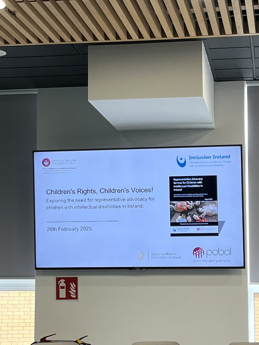 NAS Ireland (@advocacyireland) on Twitter photo Today, we’re at the <a href="/InclusionIre/">Inclusion Ireland</a> launch of their new report focusing on the important role of representative advocacy for supporting the achievement of the rights of children with intellectual disabilities in Ireland. Today, we’re at the <a href="/InclusionIre/">Inclusion Ireland</a> launch of their new report focusing on the important role of representative advocacy for supporting the achievement of the rights of children with intellectual disabilities in Ireland.