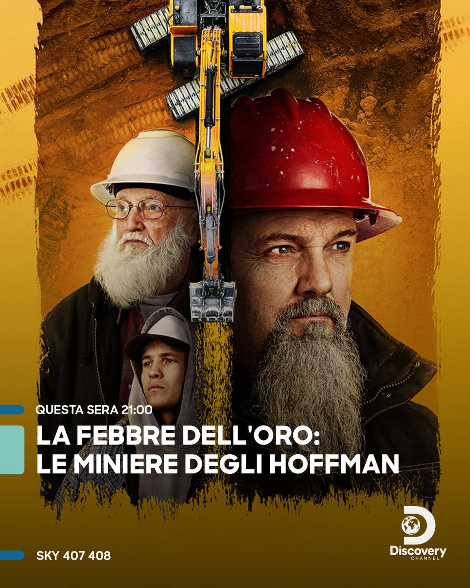 Mentre Jack rivela delle notizie scioccanti, Todd individua molte once di oro.

#LaFebbreDellOro: #LeMiniereDegliHoffman - questa sera alle 21:00 in prima TV su #DiscoveryChannel