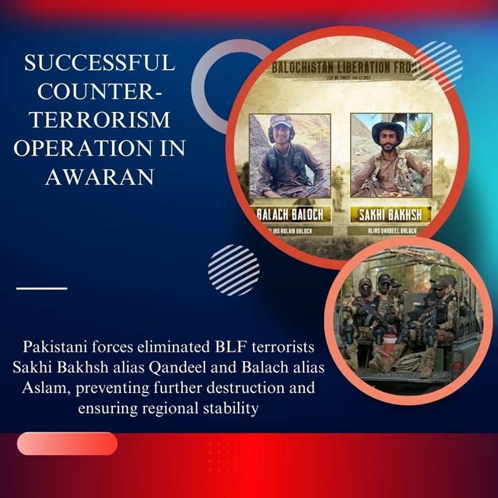 Rooh_a_Ishq's tweet photo. Successful Counter-Terrorism Operation in Awaran
Pakistani forces eliminated BLF terrorists Sakhi Bakhsh alias Qandeel and Balach alias Aslam, preventing further destruction and ensuring regional stability.
@Gumalaan
#BalochistanRejectsTerrorism
#BLFTerrorists
#AwaranOperation https://t.co/R7gvy4Sovk