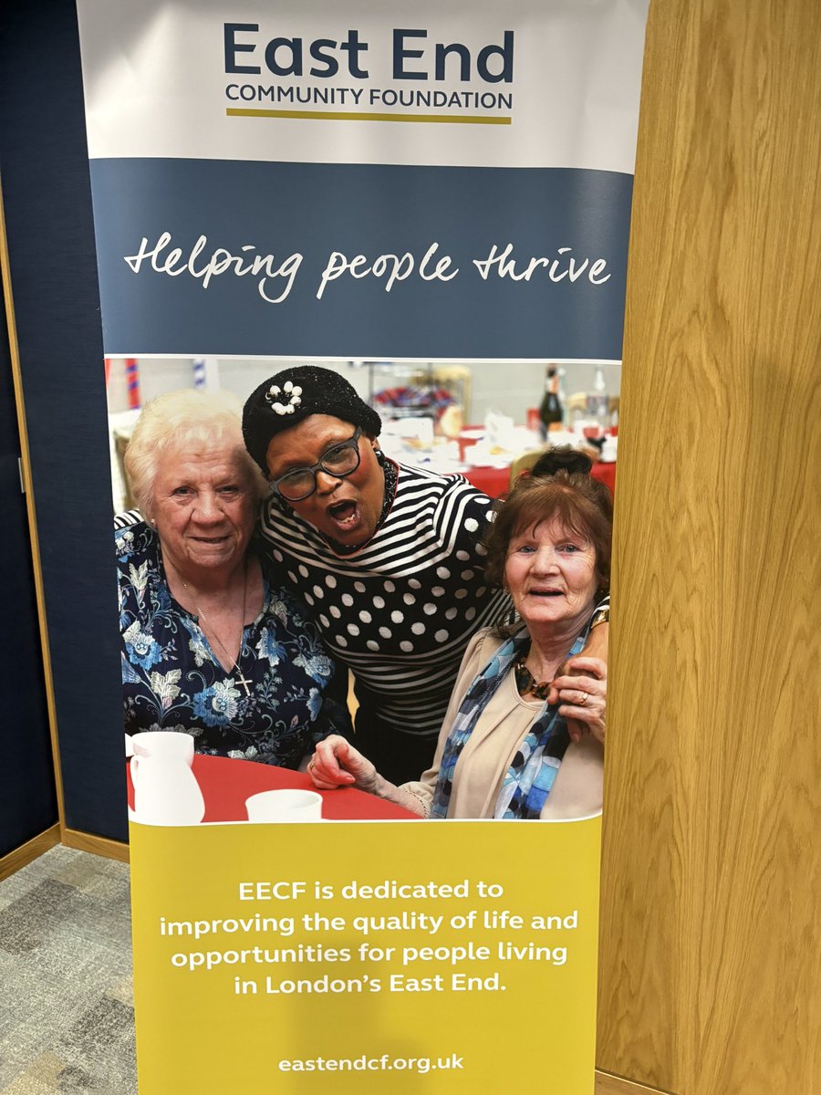 JoeWalkerUK's tweet photo. It was great to attend the @EastEnd_CF launch of their Life Chances Campaign. 

The relationship with EECF has been important to Hackney and building funding and investment partnerships with the City of London to help build change for our most vulnerable communities. https://t.co/8IN7F6frVi