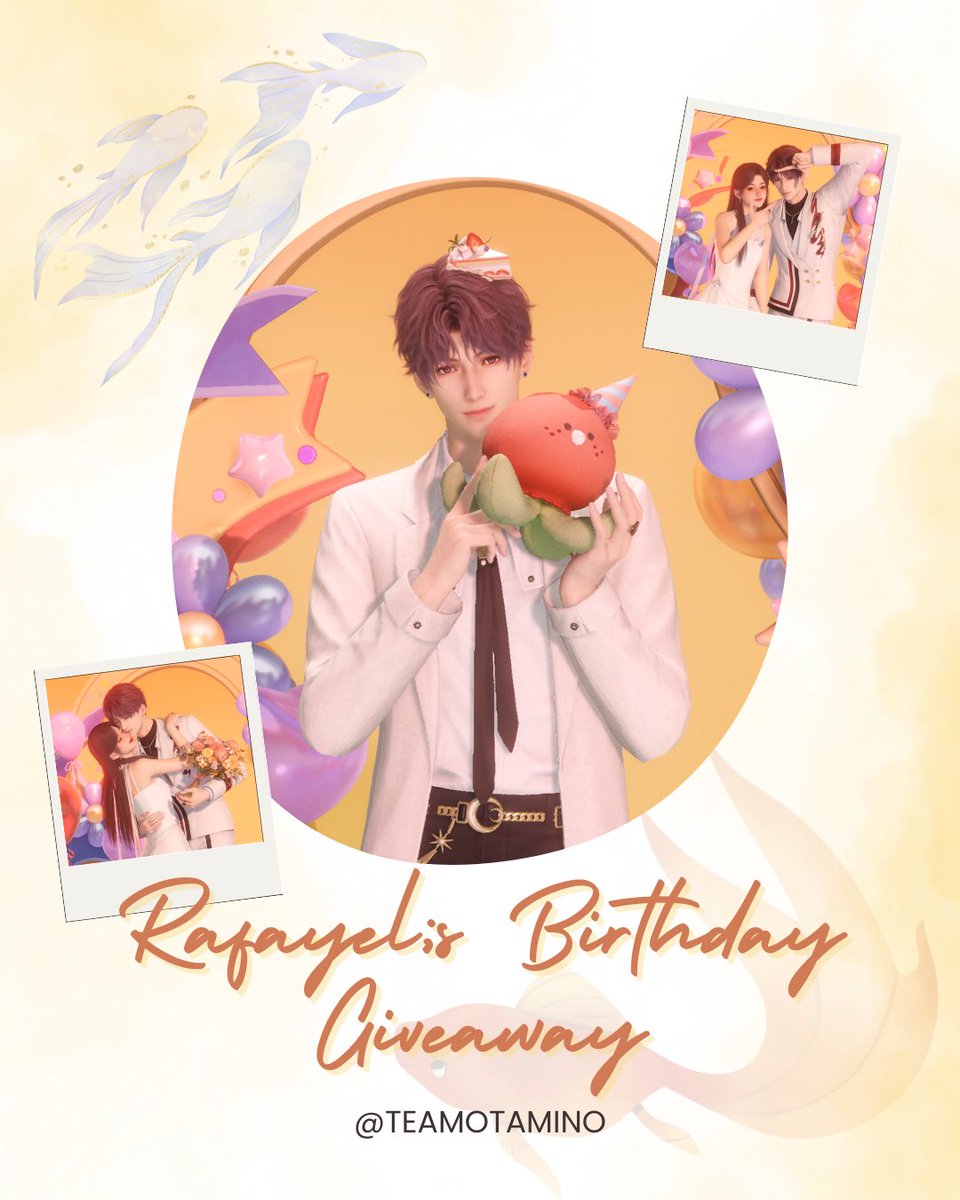 teamotamino's tweet photo. 🐚Rafayel B-DAY Giveaway🐚

Holidng a small GA to celebrate our beloved fishie 

PRIZE:
🎉 1 month Aurum Pass - via codashop
(3 winners) 

rules: 
🪸RT n ❤️ this post
🪸Be comfortable with sharing ur hunter ID
🪸share ur fave glint photo of rafayel (optnl)

Ends: March 1, 2025 https://t.co/0wQO6aEdgW