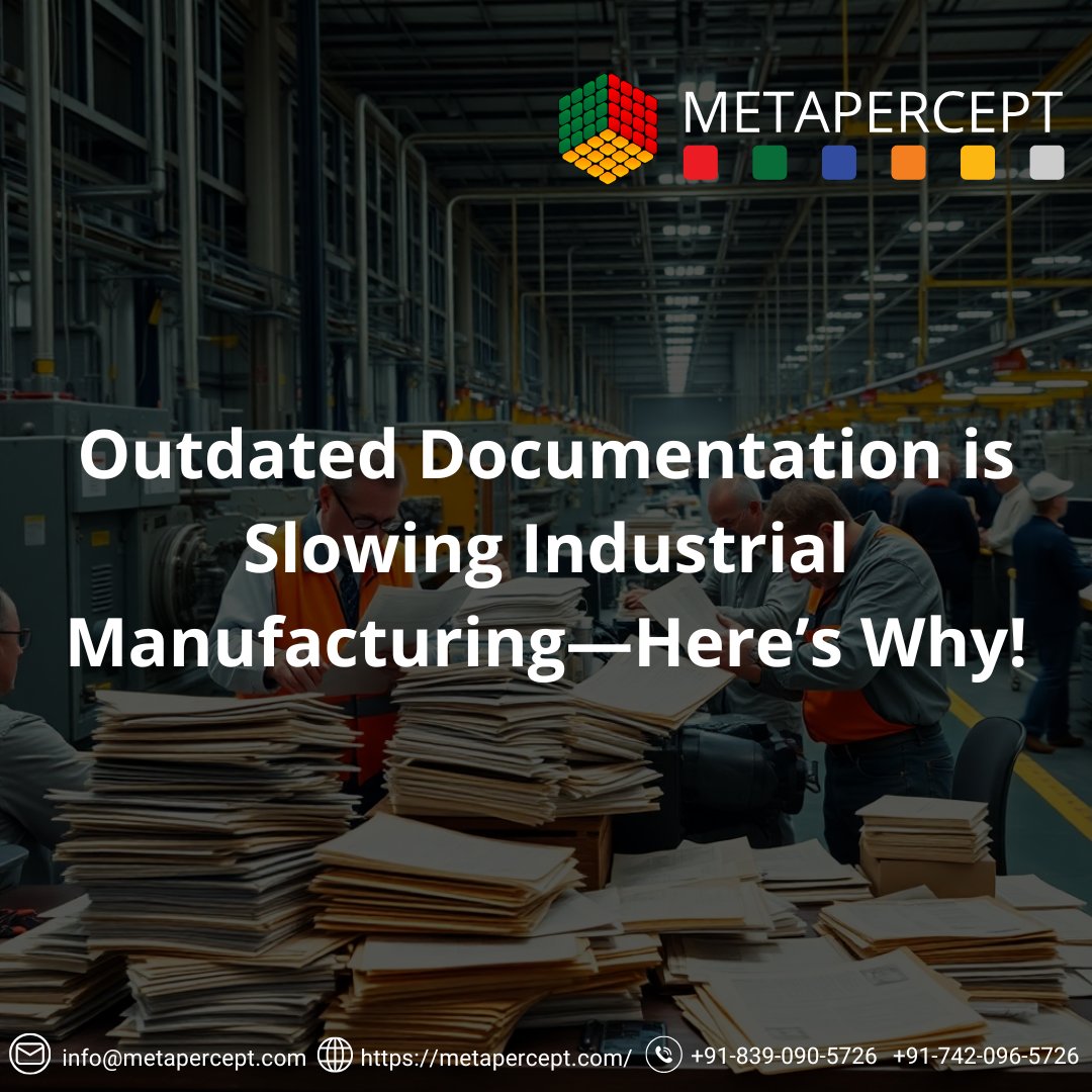 MetaPercept's tweet image. 🚗 Manufacturers, struggling with outdated documentation?
Manual content migration is slow &amp;amp; costly, leading to compliance risks &amp;amp; production delays.
🔹 metR automates content transformation—faster, more accurate, and scalable. Let’s talk! 🚀

#AI #Manufacturing #ContentMigration
