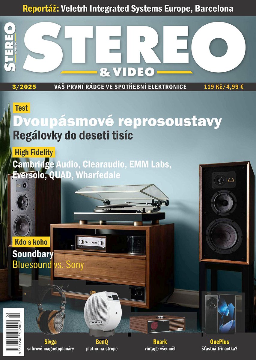 StereoVideo's tweet photo. S&amp;V 3/25 jde do distribuce v pátek 28. 2., to znamená, že na pultech by se mělo objevit v pondělí 3. března. https://t.co/Xp2QApwsTX