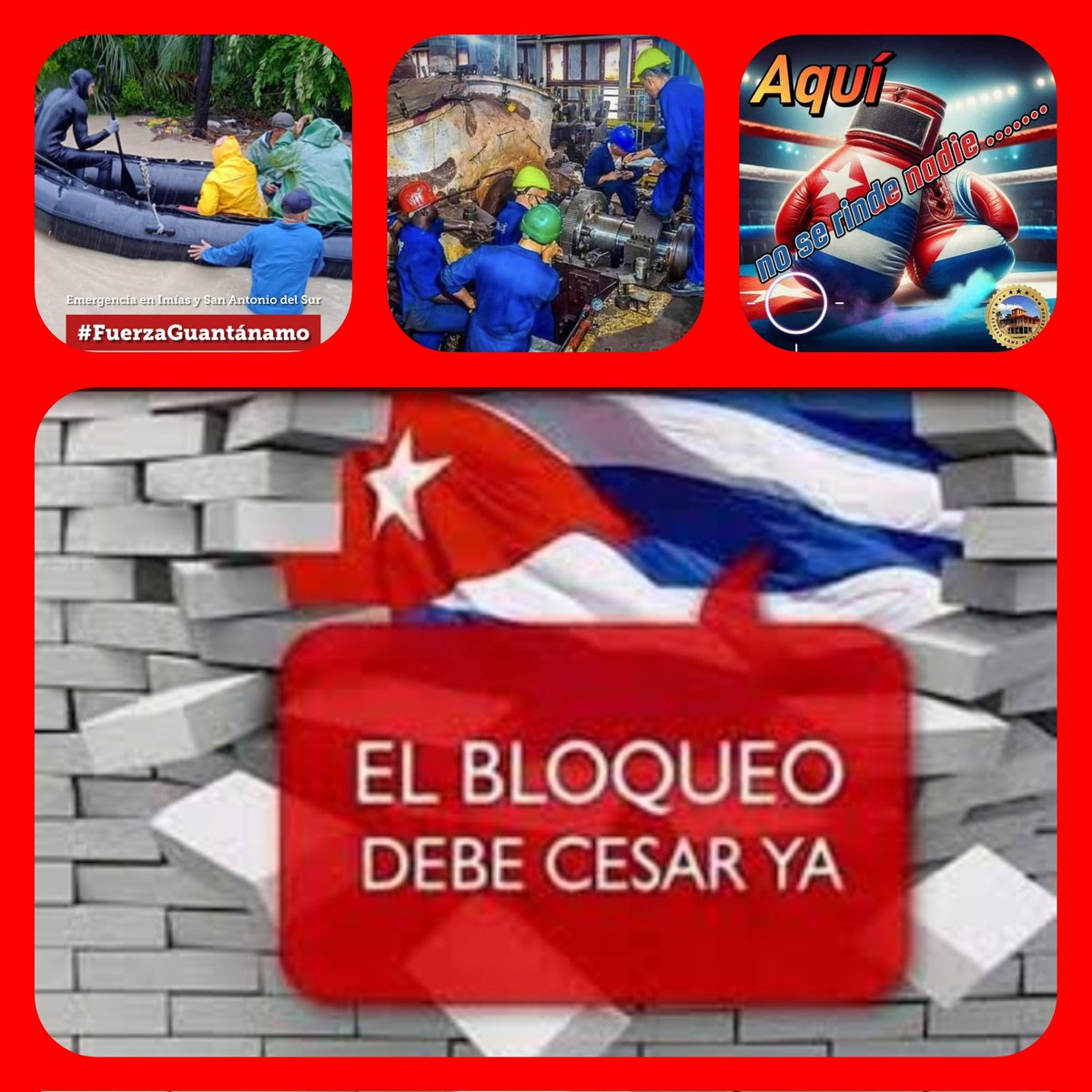 🇨🇺❤️🇨🇺❤️🇨🇺❤️🇨🇺❤️🇨🇺❤️🇨🇺
HOY, TRIBUNA ANTIMPERIALISTA‼️
EN LA PLAZA "MARIANA GRAJALES", EN  GUANTÁNAMO, CUBA 🇨🇺
#CubaTieneMemoria
#TumbaElBoqueo 
#Cuba  🇨🇺
🇨🇺❤️🇨🇺❤️🇨🇺❤️🇨🇺❤️🇨🇺❤️🇨🇺