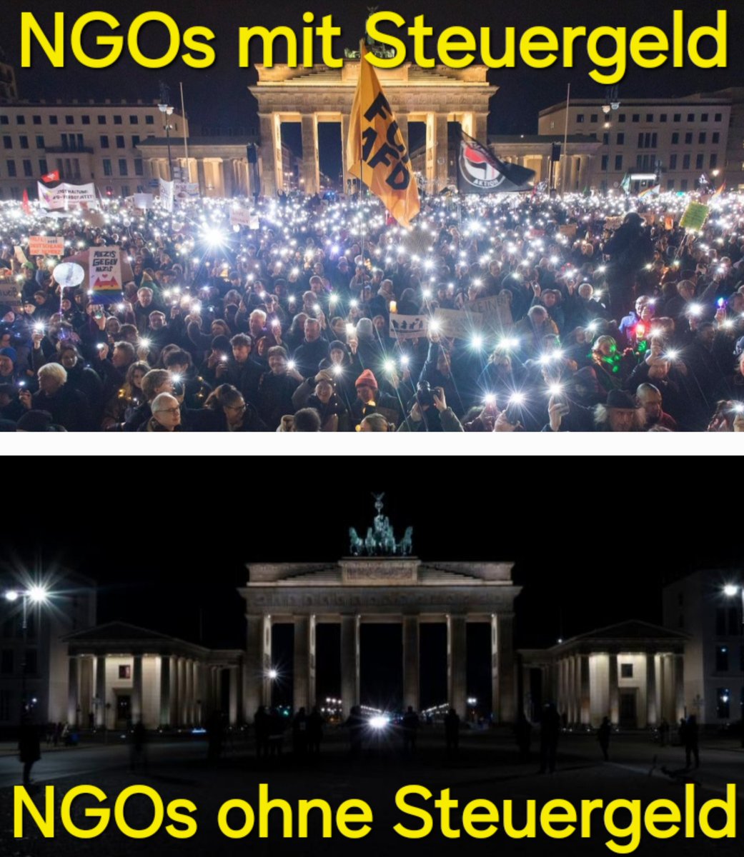 Wenn NGOs endlich das Steuergeld entzogen wird.
#Bundestagswahl2025